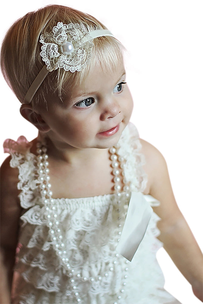 Lace Headband - Chic Crystals