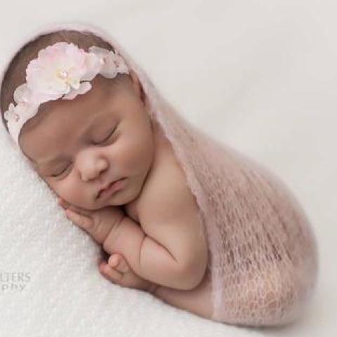Flower Headband - Chic Crystals
