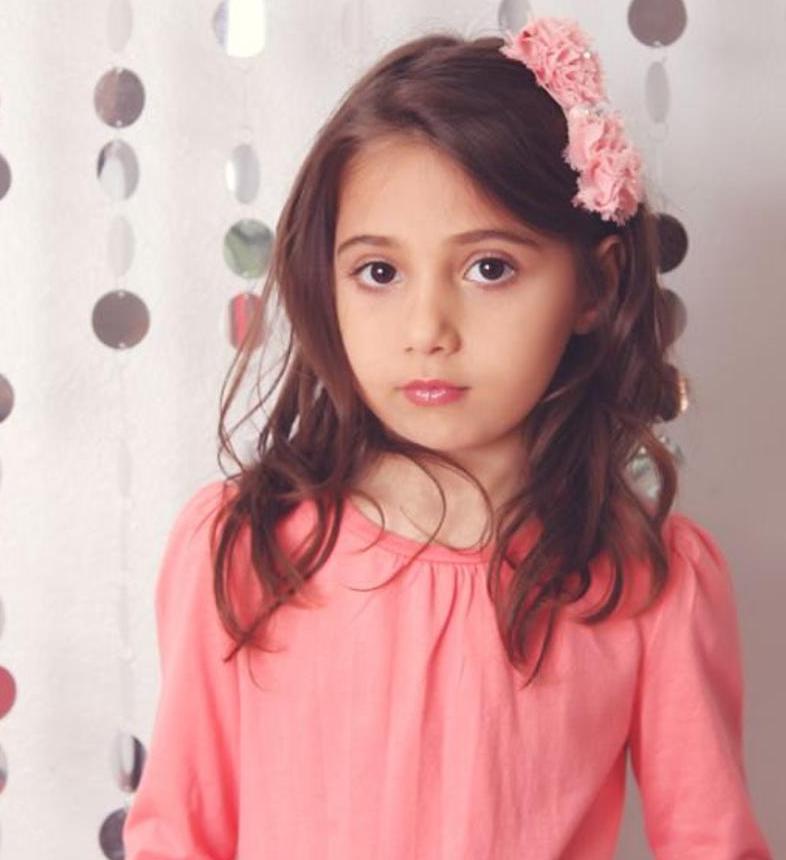 Peach Bow Hair Clip - Chic Crystals