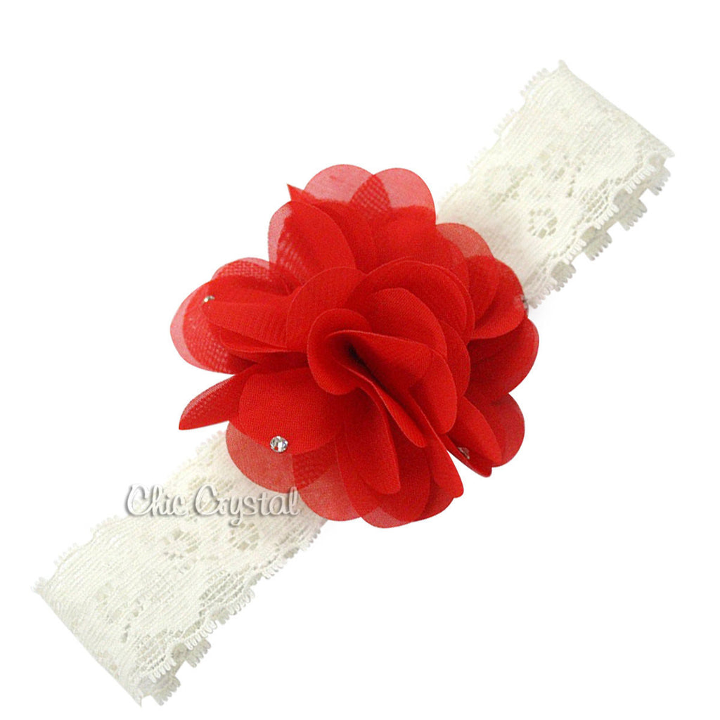 Pom Pom Headband - Chic Crystals
