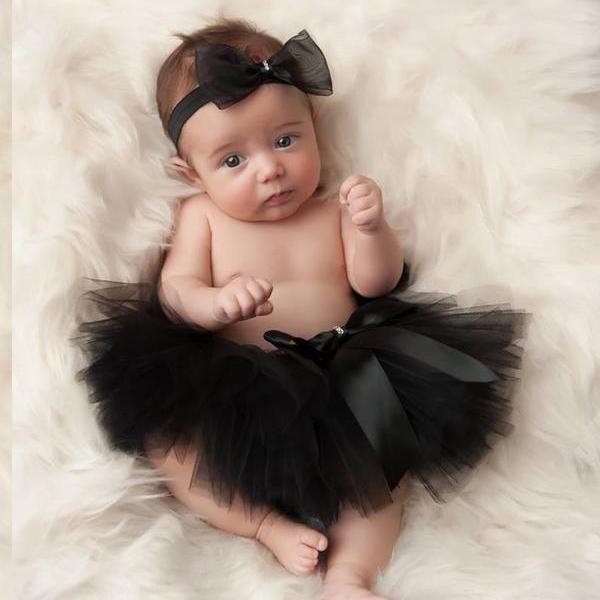 Infant hot sale black tutu