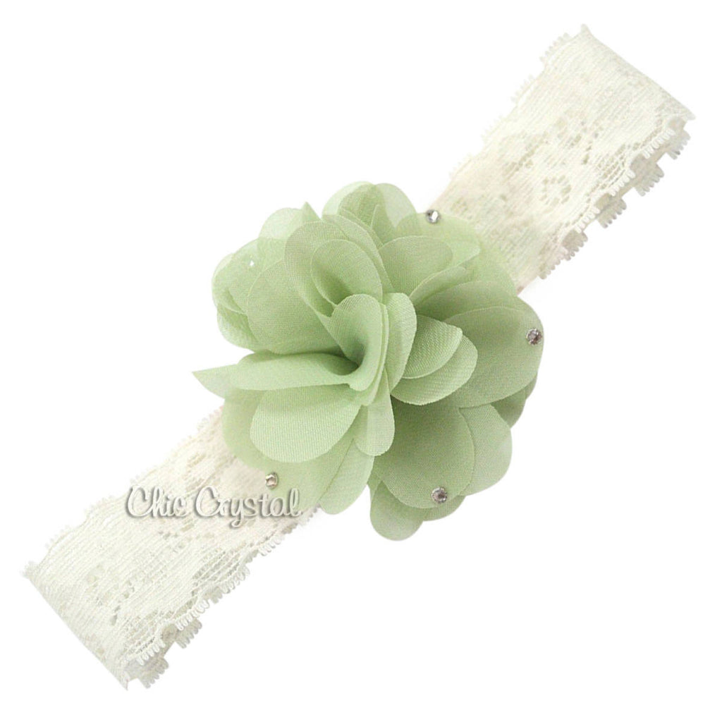 Pom Pom Headband - Chic Crystals
