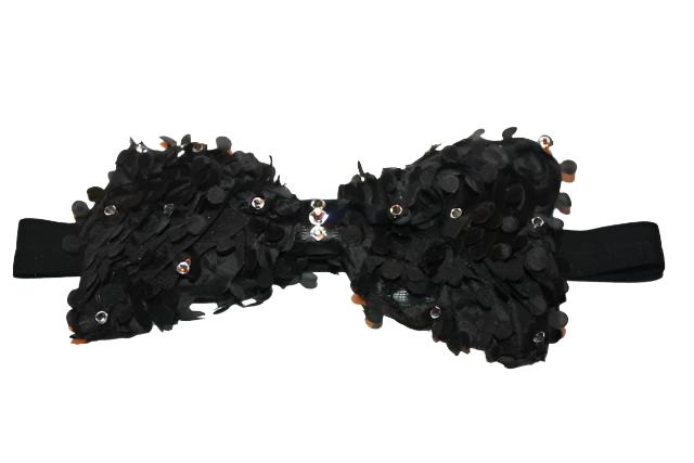 Fancy Bow Headband - Chic Crystals