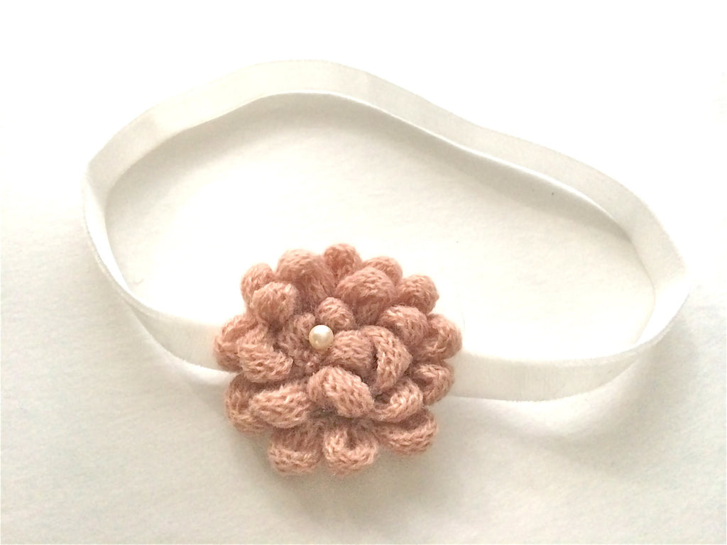 Knitted Headband - Chic Crystals