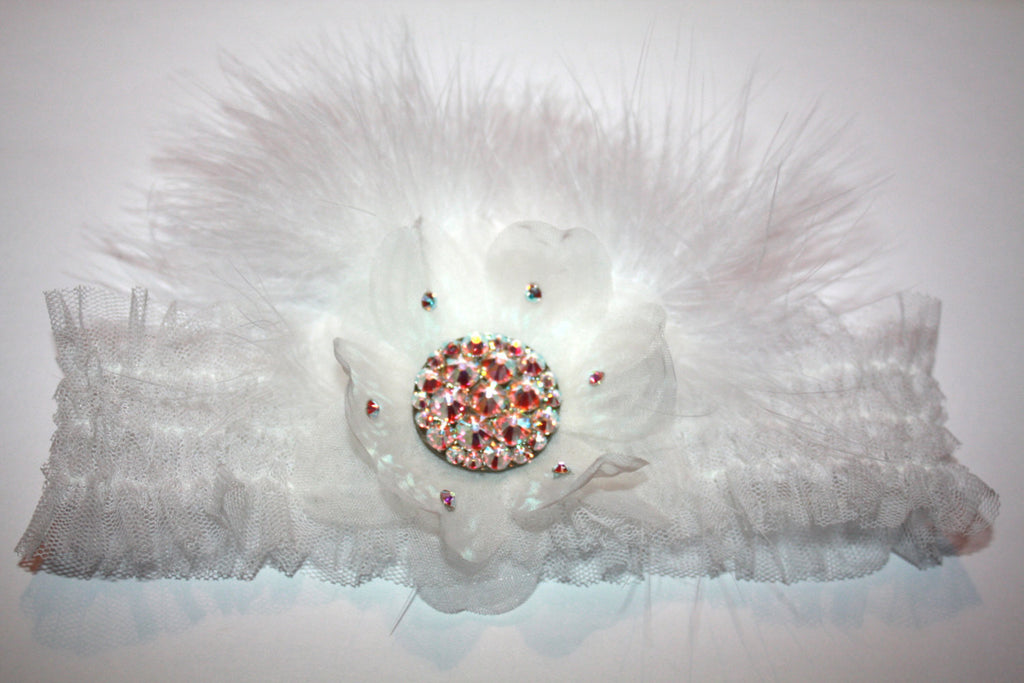 Feather Headband - Chic Crystals