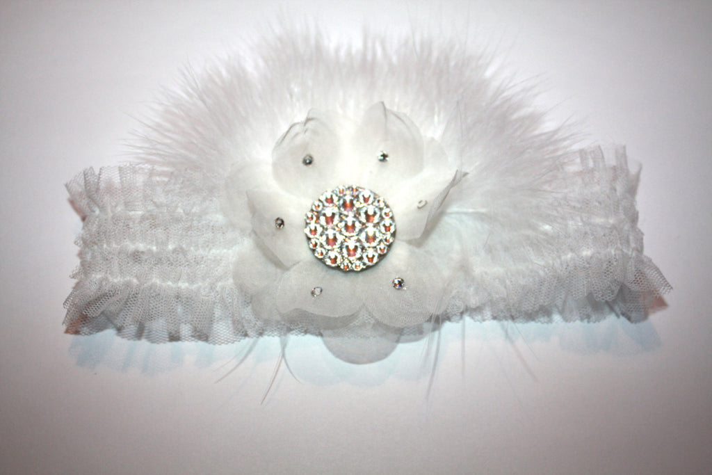 Feather Headband - Chic Crystals