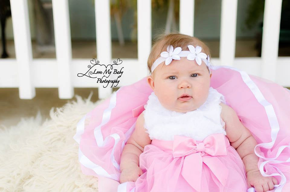 Flower Headband - Chic Crystals