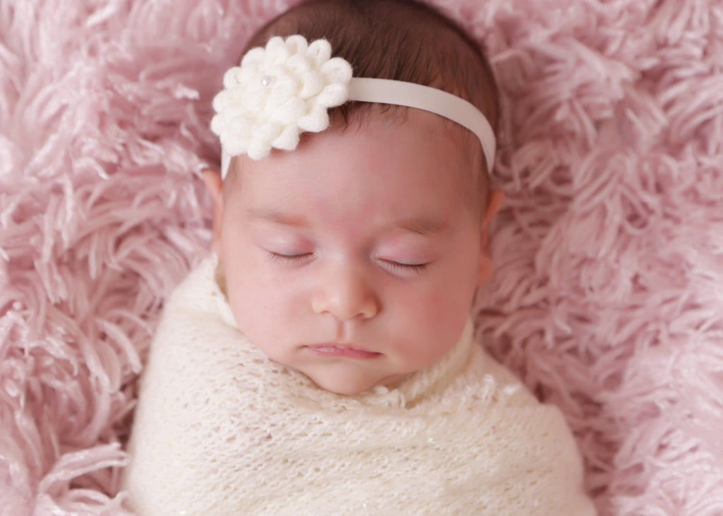 Knitted Pearl Band - Chic Crystals