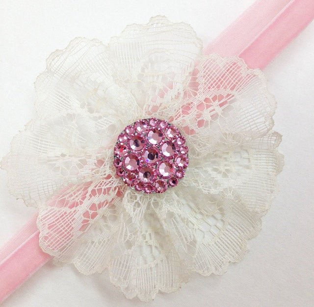Ivory Tutu Band Set - Chic Crystals