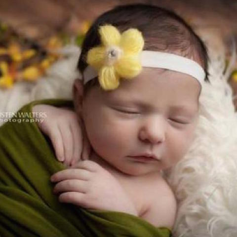 Flower Headband - Chic Crystals