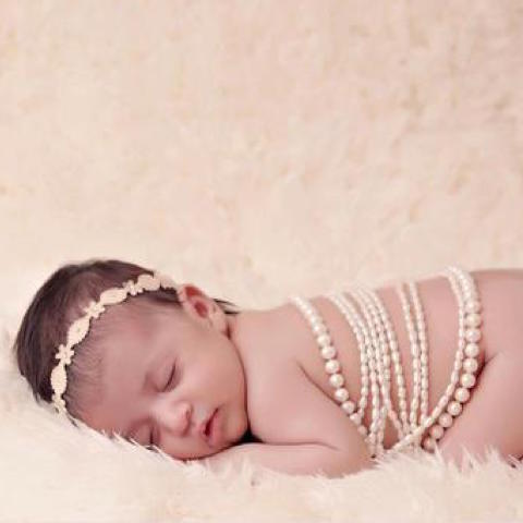 Ivory Velvet Wrap - Chic Crystals