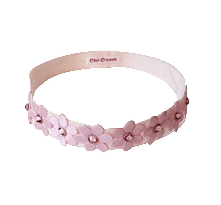Flower Headband - Chic Crystals