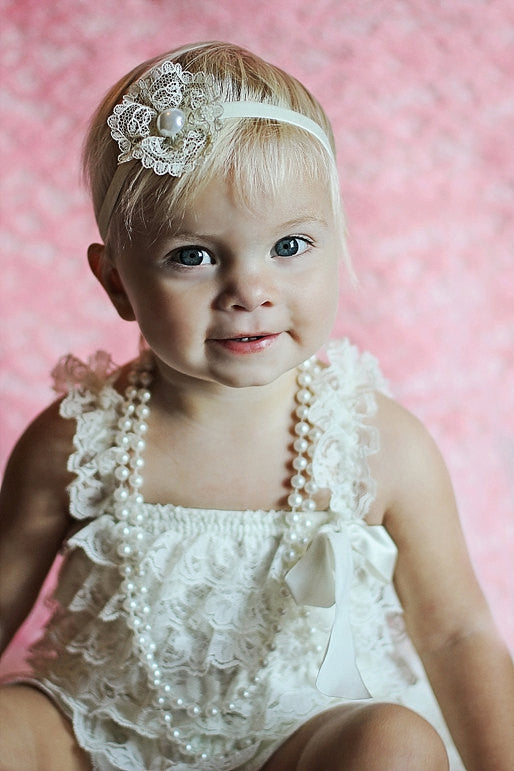 Lace Headband - Chic Crystals