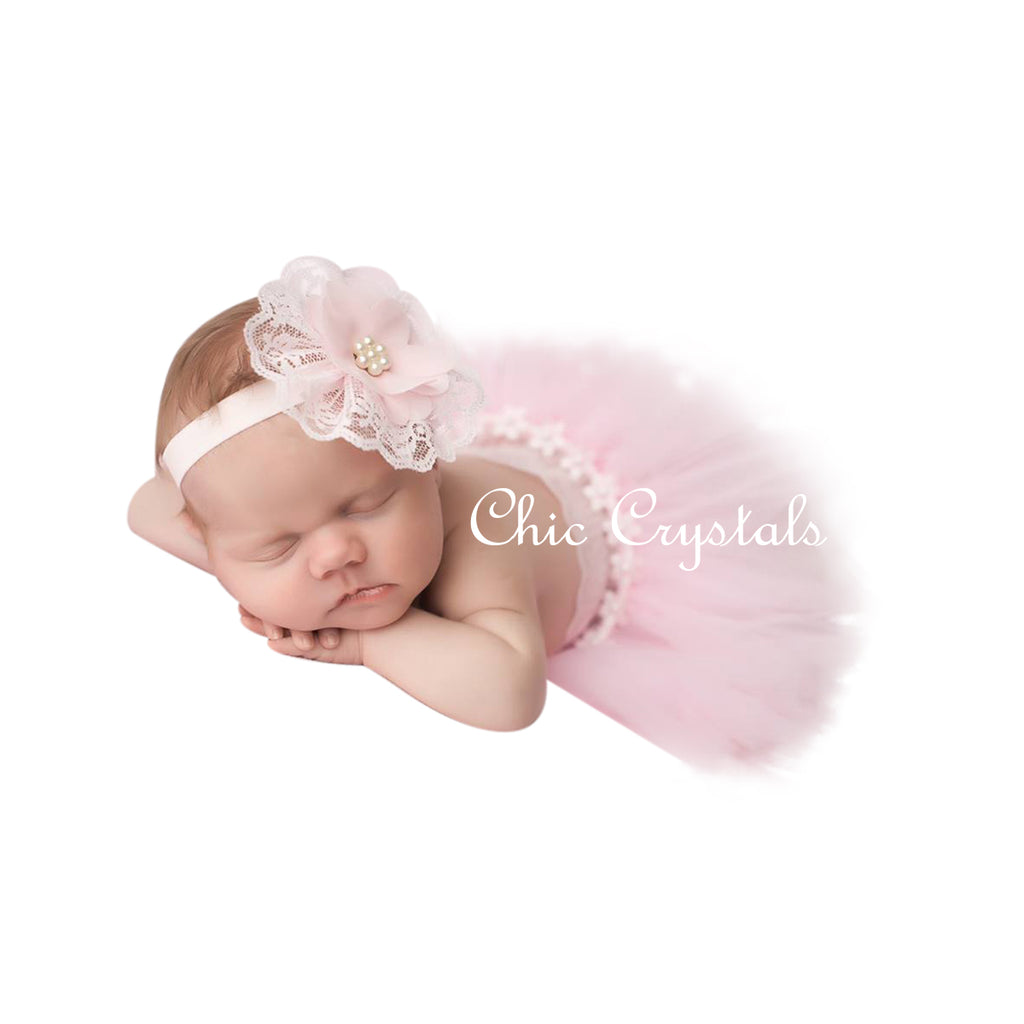 Pink Tutu Set - Chic Crystals