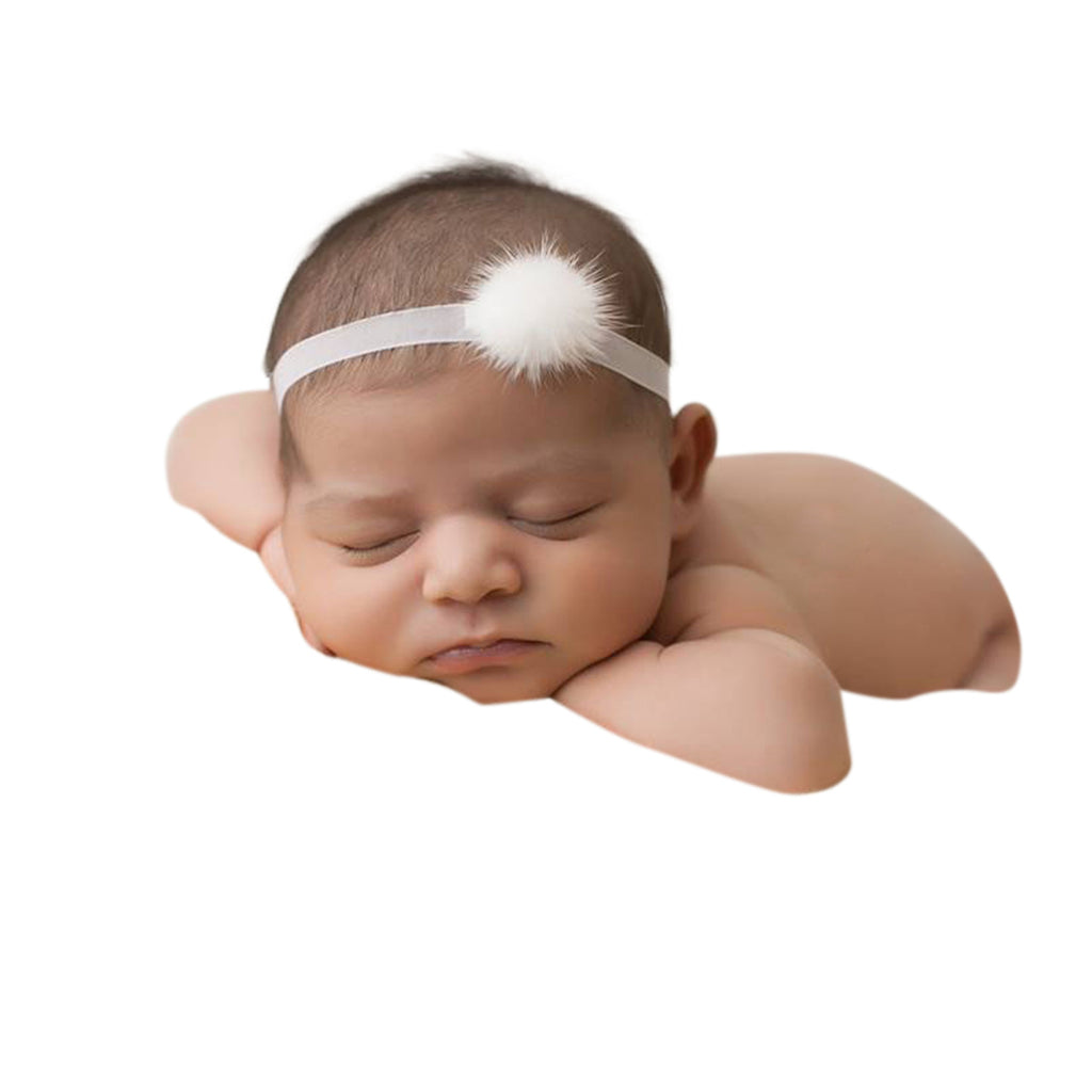 Pom Pom Headband - Chic Crystals