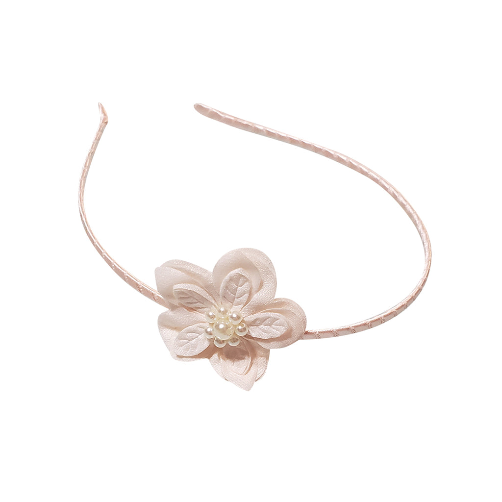 Pearl Flower Headband - Chic Crystals