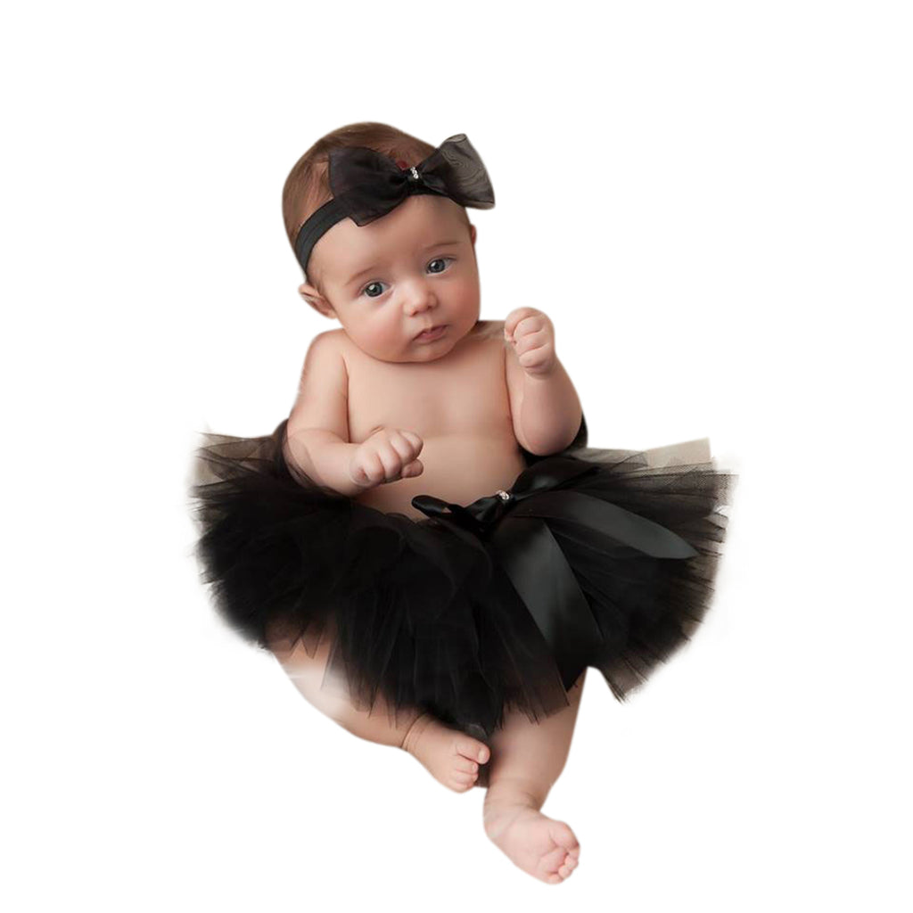 Black Tutu Set - Chic Crystals