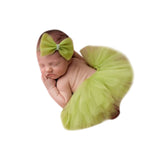 Green Newborn Tutu Set - Chic Crystals