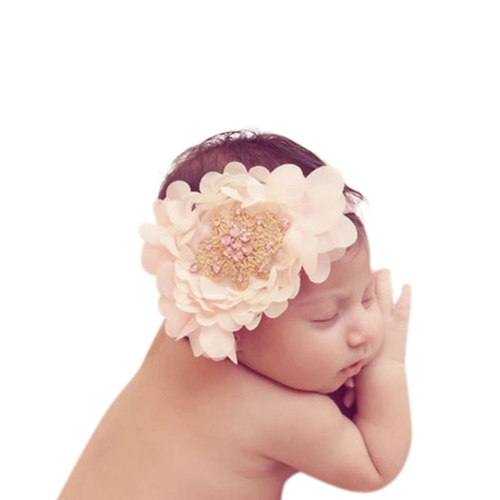 Swarovski Soft Pink Headband - Chic Crystals