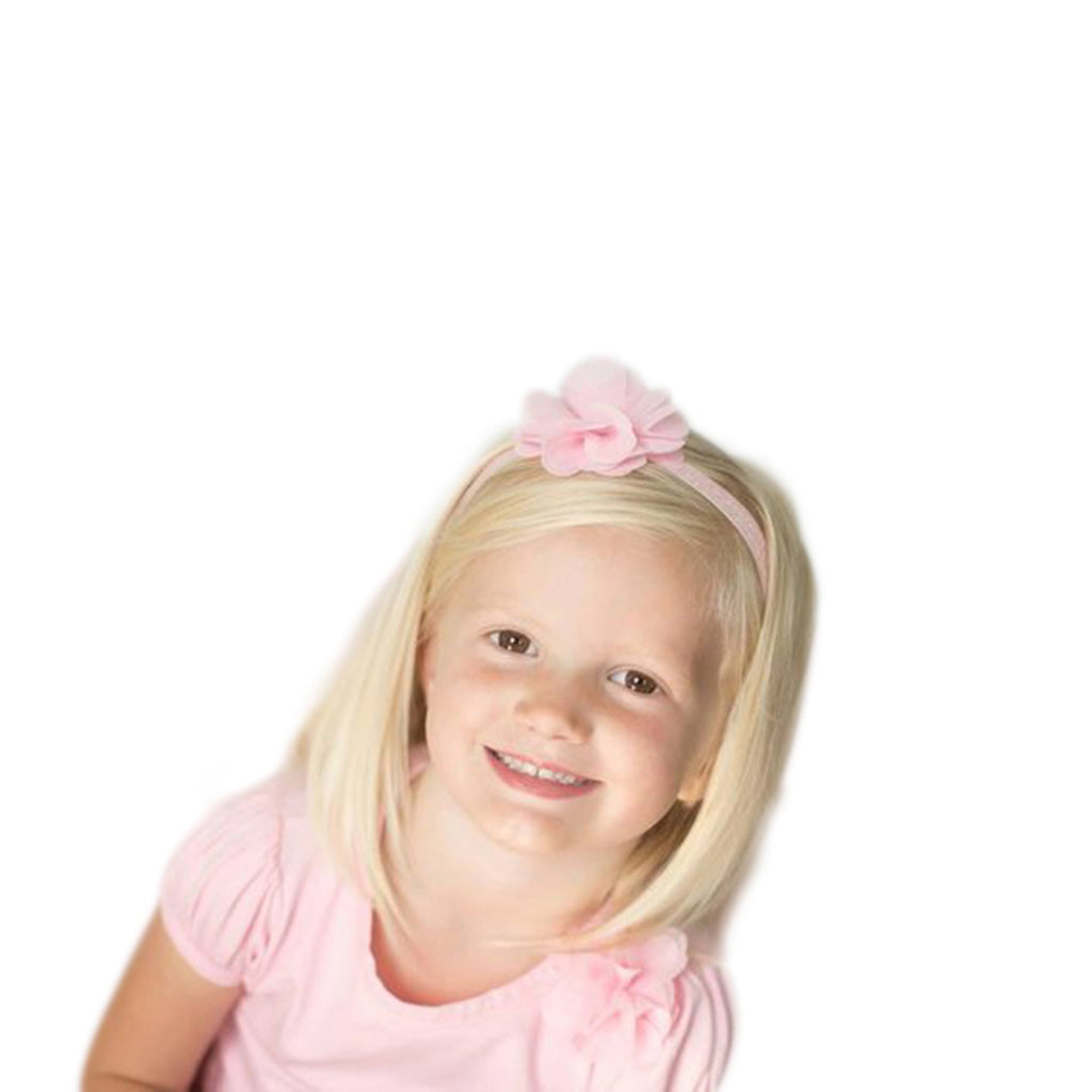 Chiffon Headband - Chic Crystals