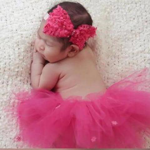 Cora Tutu Set Purple / Newborn Size Only