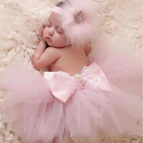 Pink Tutu Set - Chic Crystals