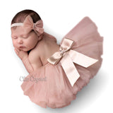 Nude Tutu Set - Chic Crystals