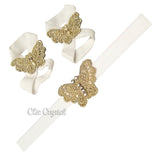 Butterfly Toe Blooms - Chic Crystals