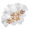 Rosette Hair Clip - Chic Crystals