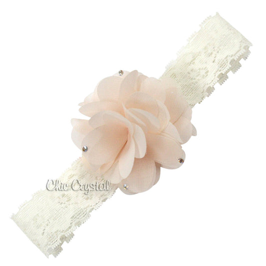 Pom Pom Headband - Chic Crystals