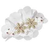 Rosette Hair Clip - Chic Crystals