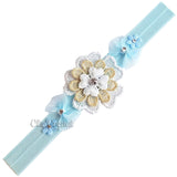 Flower Headband - Chic Crystals