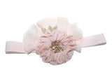 Pastel Pink Headband - Chic Crystals