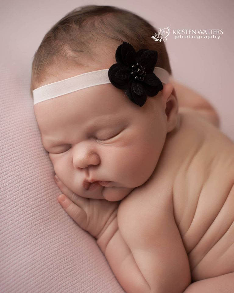 Flower Headband - Chic Crystals