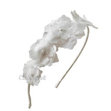 Chiffon Flower Headband - Chic Crystals