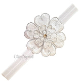 Flower Crystal Headband - Chic Crystals