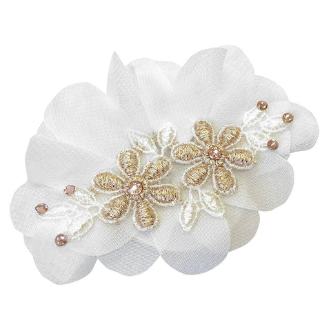 Rose Vintage Headband - Chic Crystals