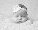 Flower Lace Band - Chic Crystals