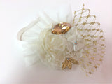 Gold Ivory Headband - Chic Crystals