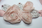 Pearl Flower Headband - Chic Crystals