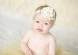 Flower Headband - Chic Crystals