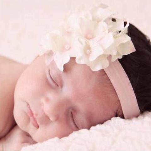 Flower Headband - Chic Crystals