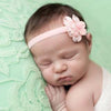 Velvet Flower Headband - Chic Crystals
