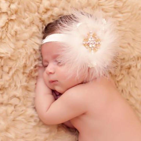 Feather Headband - Chic Crystals
