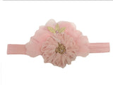 Chiffon Headband - Chic Crystals