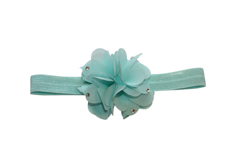 Chiffon Headband - Chic Crystals