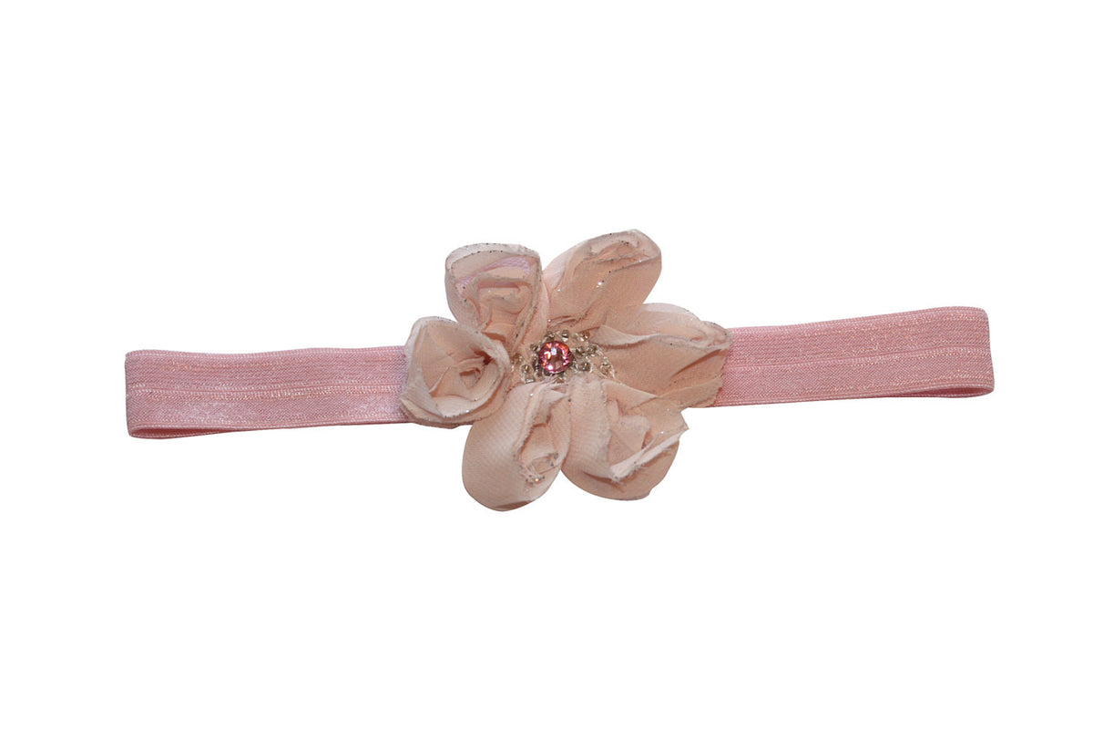 Flower Headband - Chic Crystals