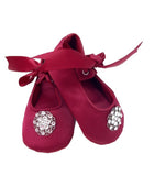 Baby Girl Crib Shoes - Chic Crystals