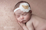 Lace Butterfly Headband - Chic Crystals