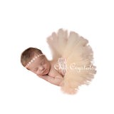 Peach Tutu Set - Chic Crystals